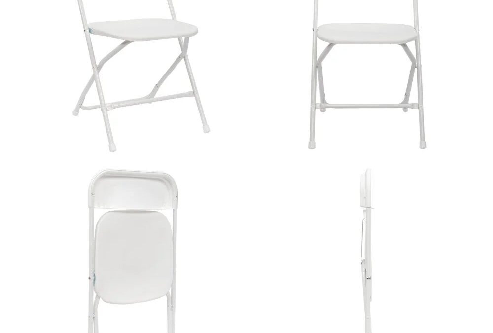 STANDARD WHITE PLASTIC CHAIR